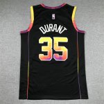 NBA 35 Durant SUNS noir 2022-23 Statement Edition Maillot brodé